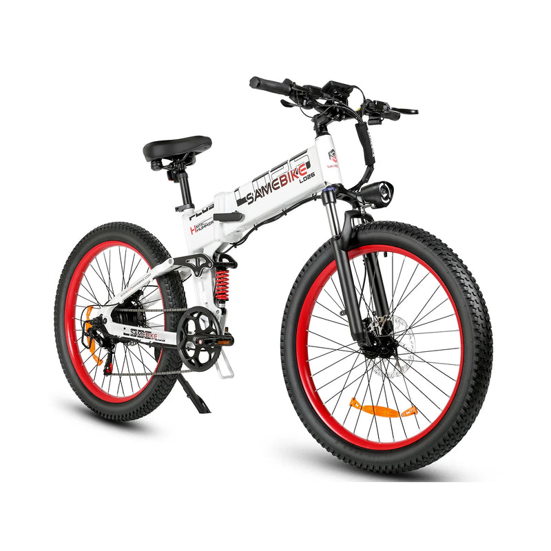 SAMEBIKE LO26 Plus | Electric Bike (E-Bike) | 1000W • 48V 15Ah Battery • 28 MPH • 26×3.0 Tyres | Sold by Rydiqo®