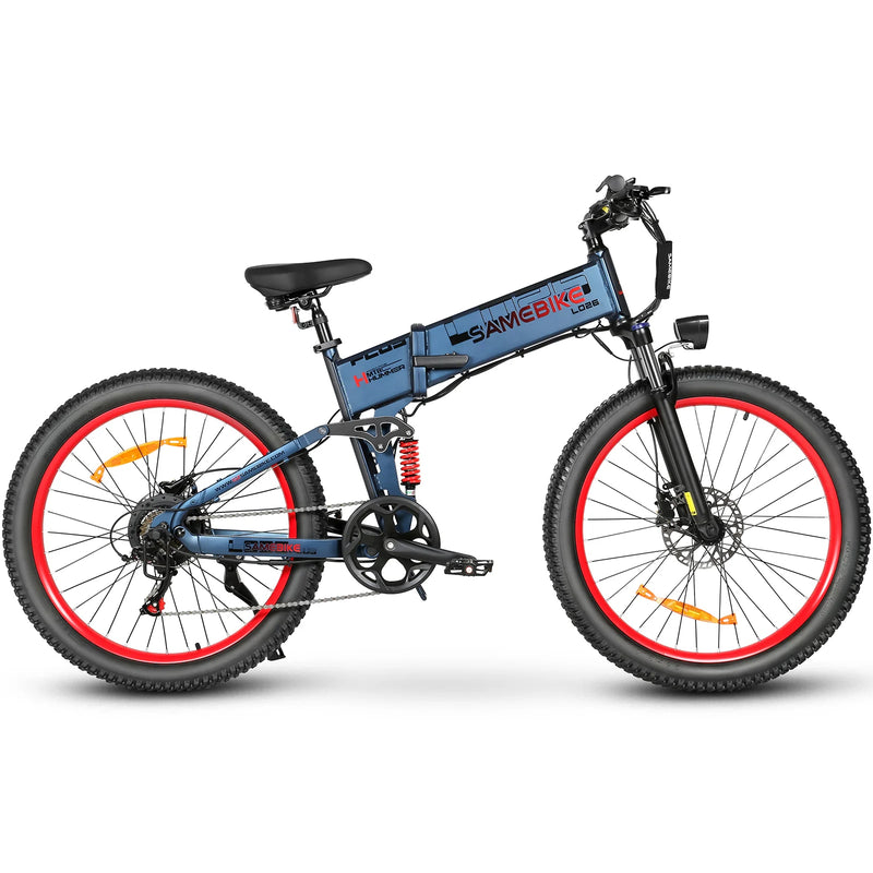 SAMEBIKE LO26 Plus | Electric Bike (E-Bike) | 1000W • 48V 15Ah Battery • 28 MPH • 26×3.0 Tyres | Sold by Rydiqo®