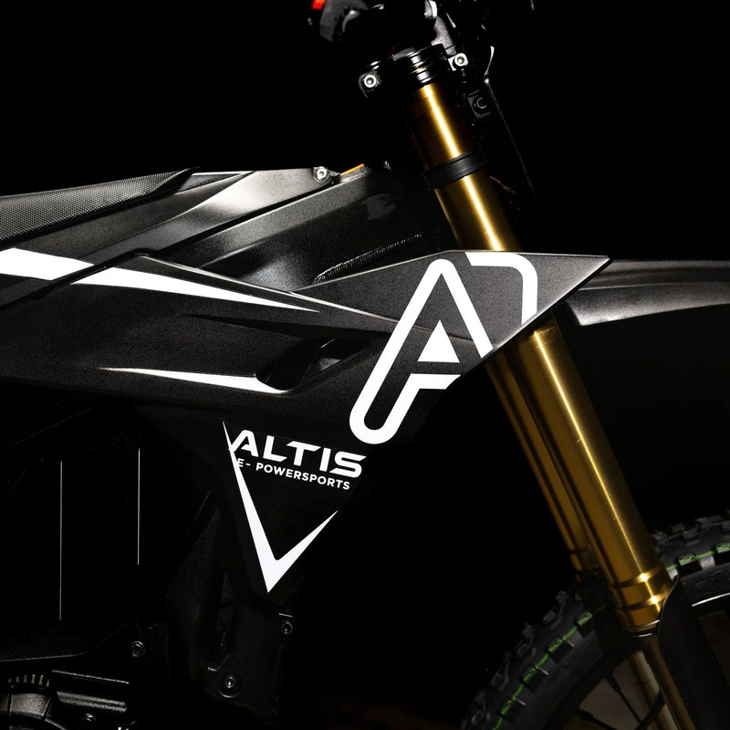 Altis Sigma | Electric Dirt Bike | 22kW • 97.2V 35Ah Samsung Battery • 75 MPH • 19”/19” Off-Road Wheels | Sold by Rydiqo®
