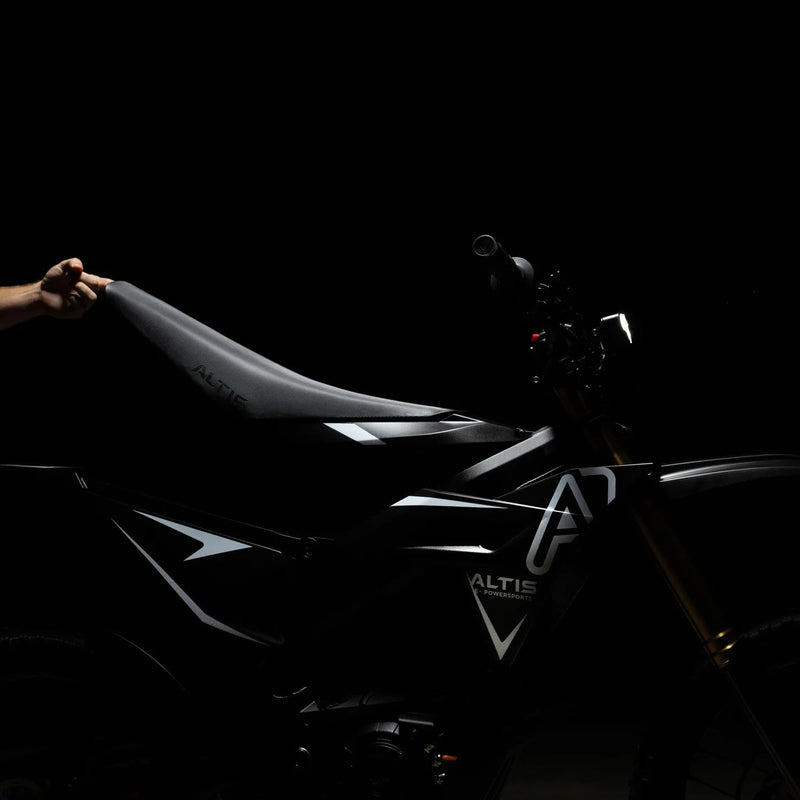 Altis Sigma | Electric Dirt Bike | 22kW • 97.2V 35Ah Samsung Battery • 75 MPH • 19”/19” Off-Road Wheels | Sold by Rydiqo®