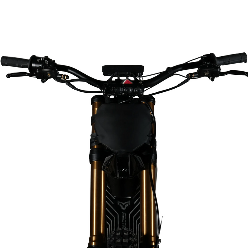 Arctic Leopard XE Pro S | Electric Dirt Bike | 20kW • 72V 55Ah Battery • 62 MPH • 19”/16” Off-Road Wheels | Sold by Rydiqo®