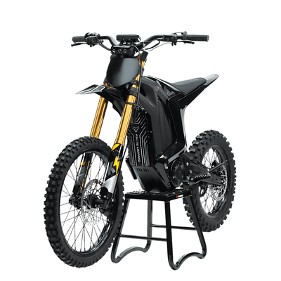 Arctic Leopard XE Pro S | Electric Dirt Bike | 20kW • 72V 55Ah Battery • 62 MPH • 19”/16” Off-Road Wheels | Sold by Rydiqo®
