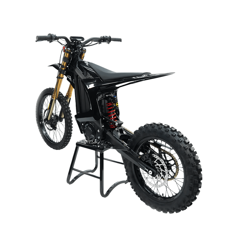 Arctic Leopard XE Pro S | Electric Dirt Bike | 20kW • 72V 55Ah Battery • 62 MPH • 19”/16” Off-Road Wheels | Sold by Rydiqo®